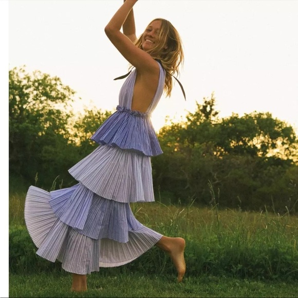 Free People x Style Mafia Tiered Dress - Picture 3 of 9